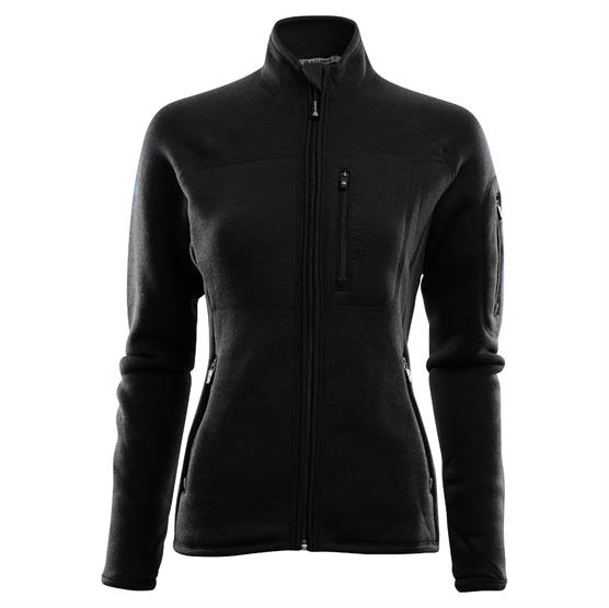 Aclima Fleecewool Jacket Womens  Jet Black